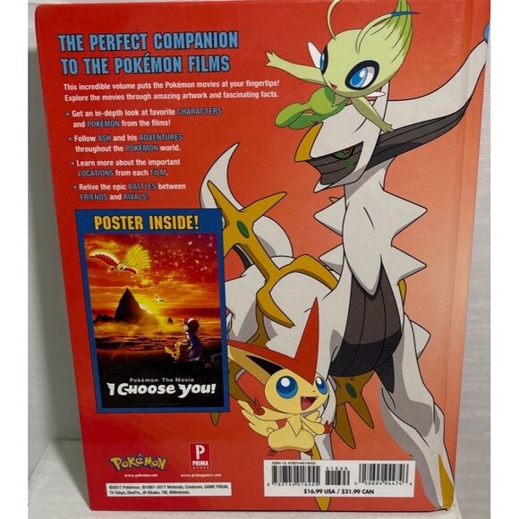 Pokémon Movie Companion Hardcover Book No Poster - Picture 2 of 15